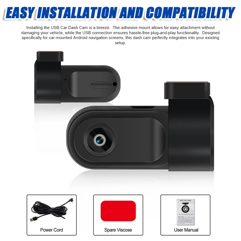 Rotating Dash Cam with ADAS System 360