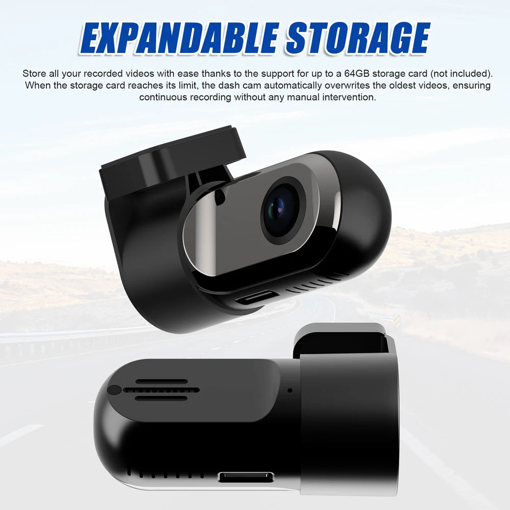 Rotating Dash Cam with ADAS System 360